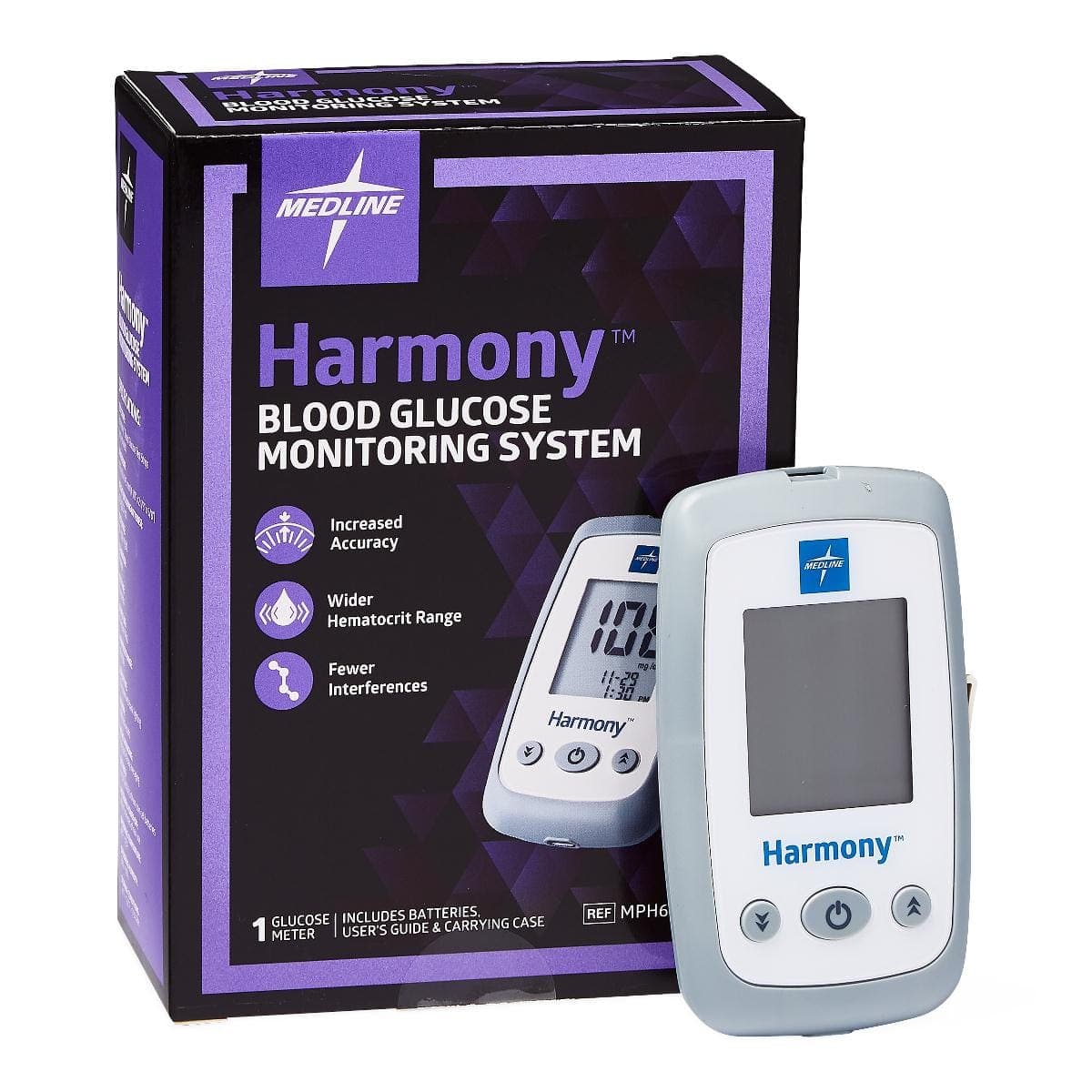 Medline Medline Harmony Blood Glucose Monitoring System MPH6540