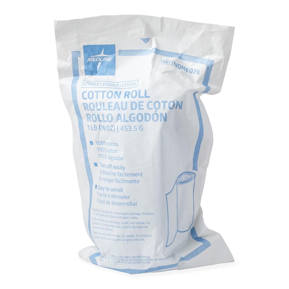 Medline Medline Sterile Cotton Rolls NON6028H