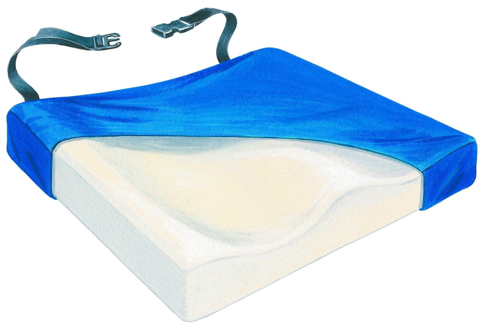 SkilCare SkilCare ConForm 18" Visco-Foam Cushion w/LSII Cover