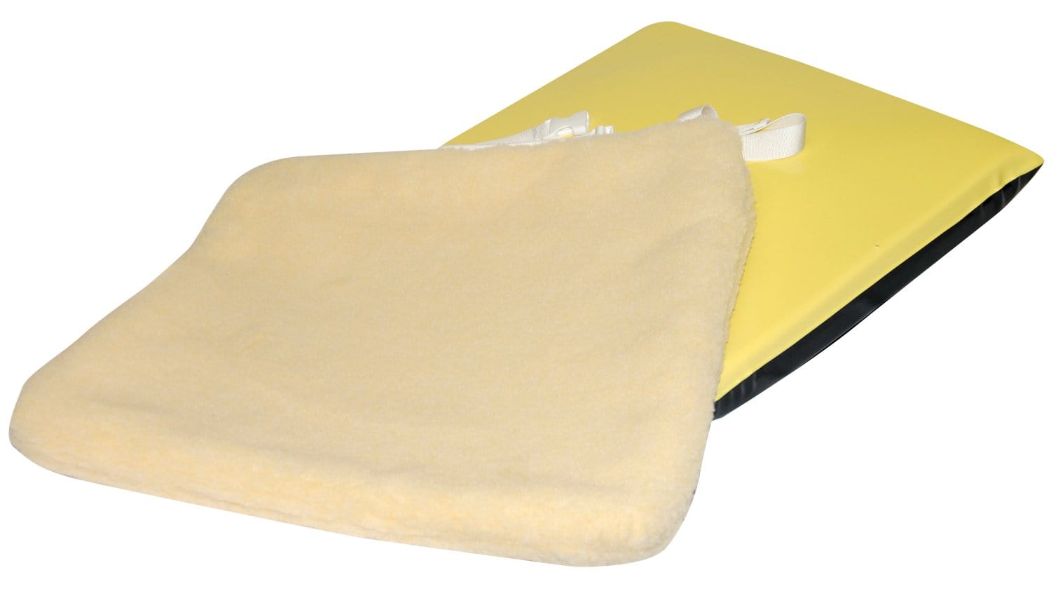 SkilCare SkilCare Econo-Gel 16" Cushion with Sheepskin Cover