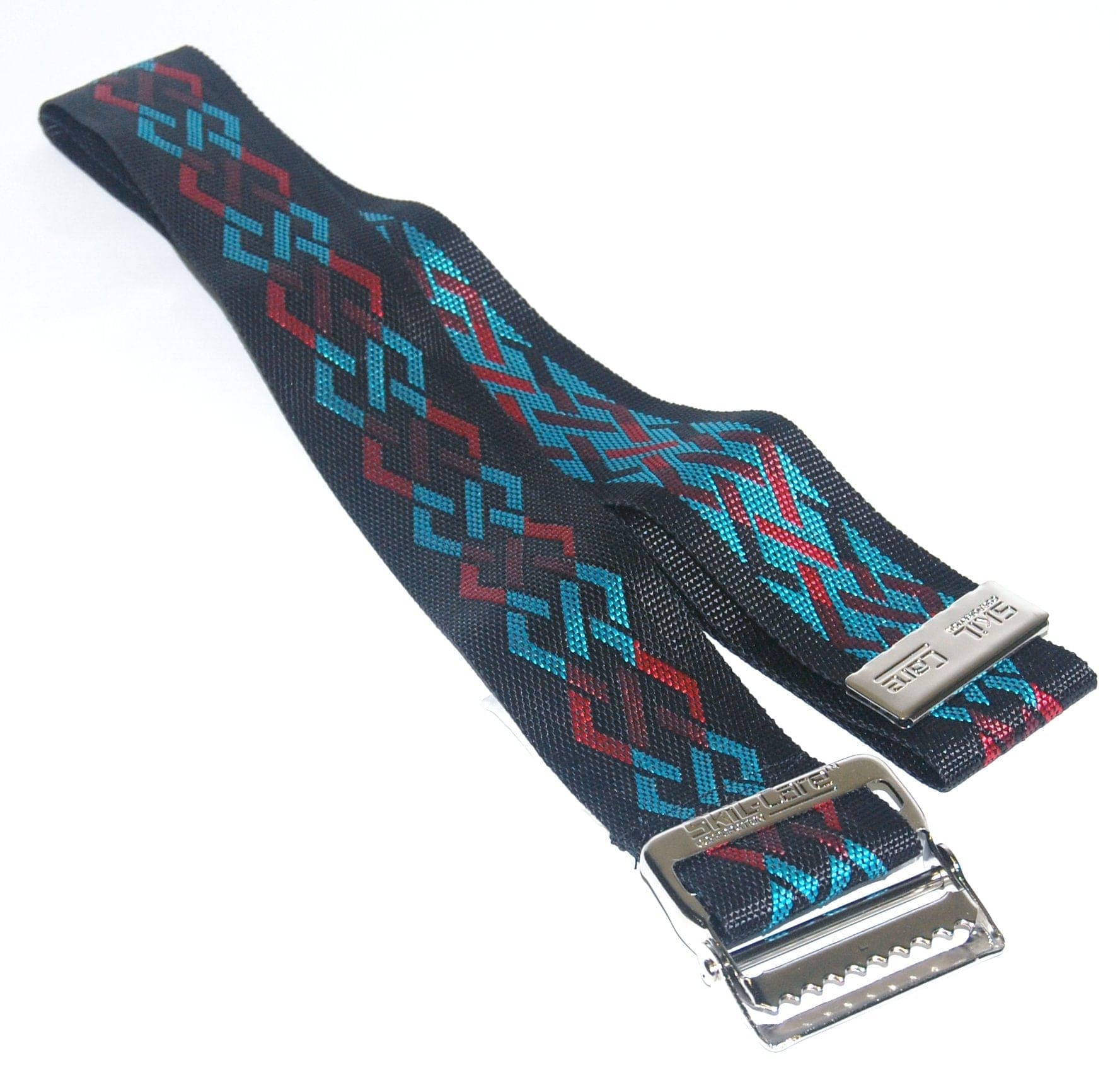 SkilCare SkilCare Nylon Gait Belt, Metal Buckle - Geo-Pattern A