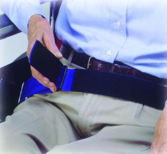 SkilCare SkilCare Resident-Release Nylon Wheel. Belt, Hook & Loop Release, 37"