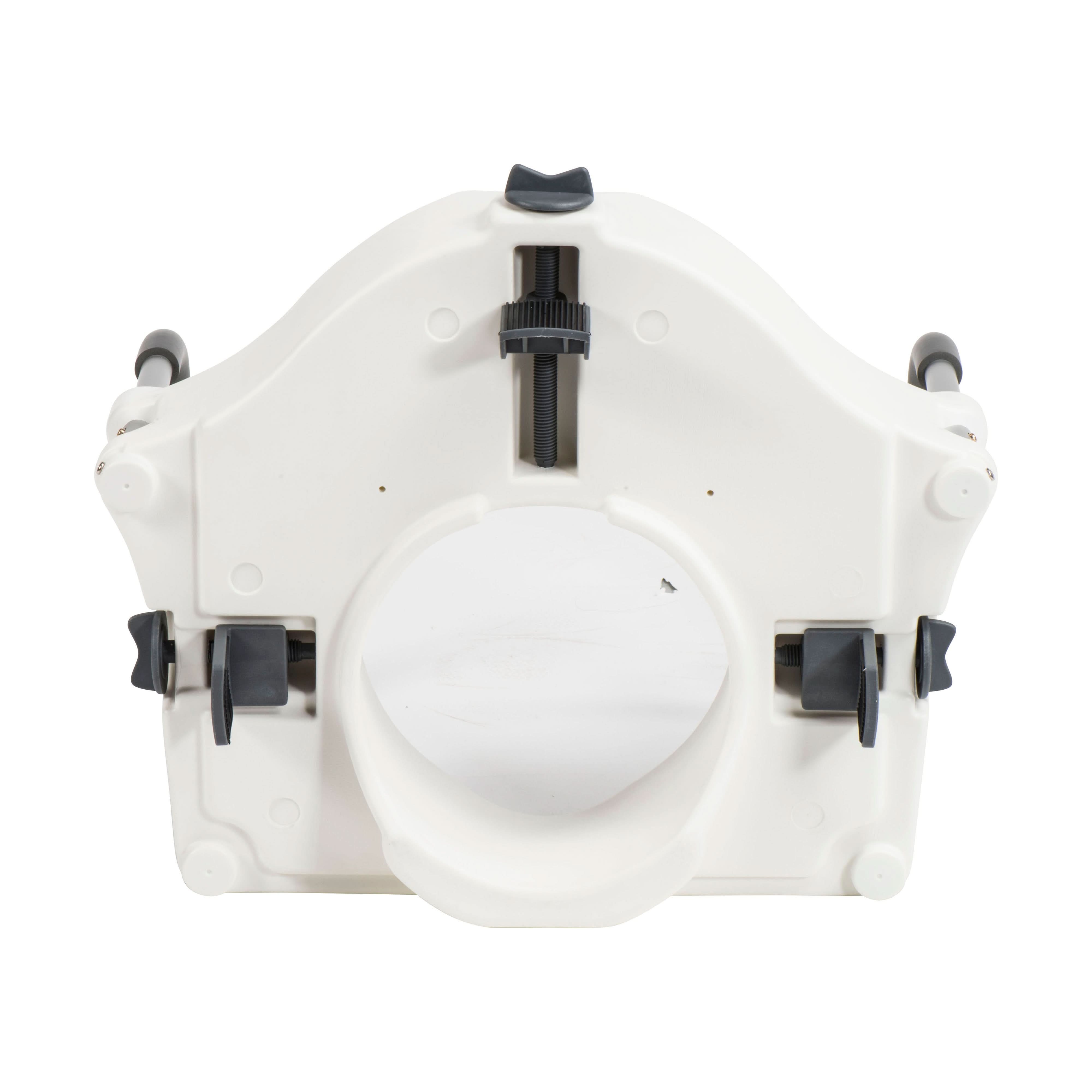 Drive Medical PreserveTech Secure Lock Raised Toilet Seat, 5" Height