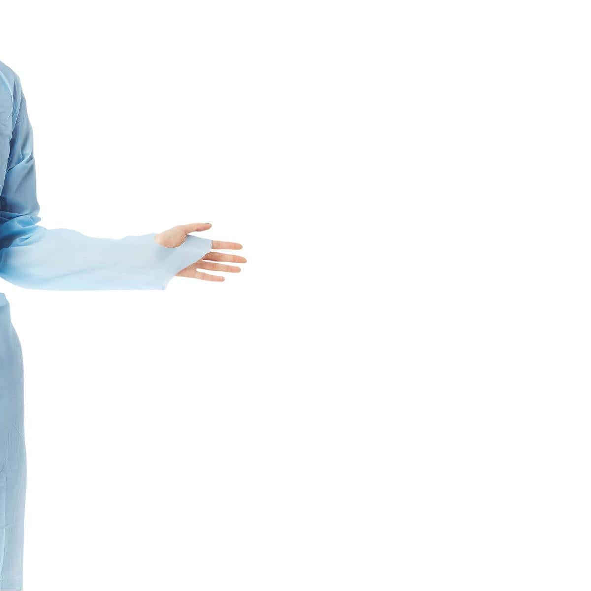 Medline Medline Disposable PE Film Gowns with Open Back CRI5010Z