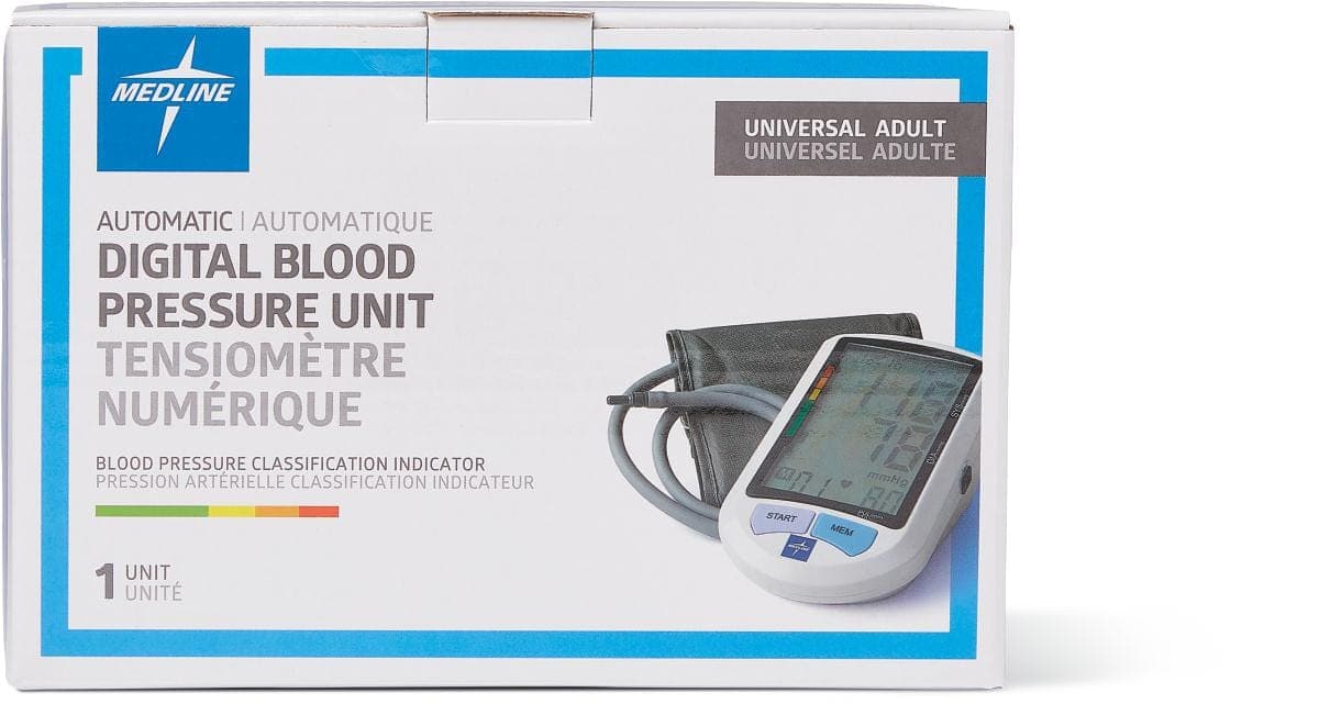 Medline Medline Elite Automatic Digital Blood Pressure Monitors MDS3001U