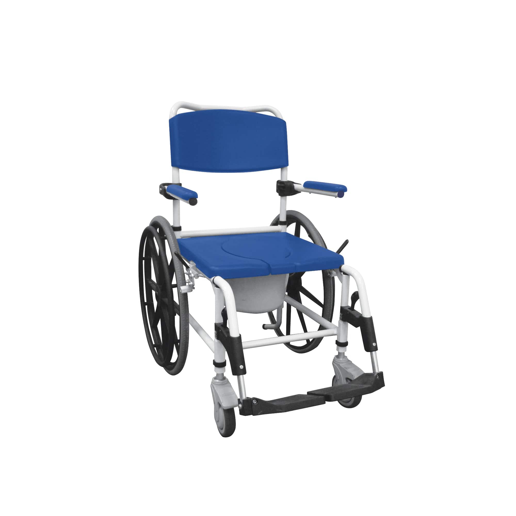 Drive Medical Drive Medical Aluminum Shower Commode Mobile Chair nrs185006