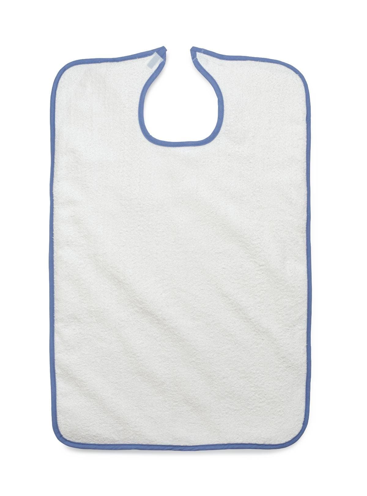 Medline Medline Hook-and-Loop Terry Cloth Clothing Protectors MDTAB3B33WHI