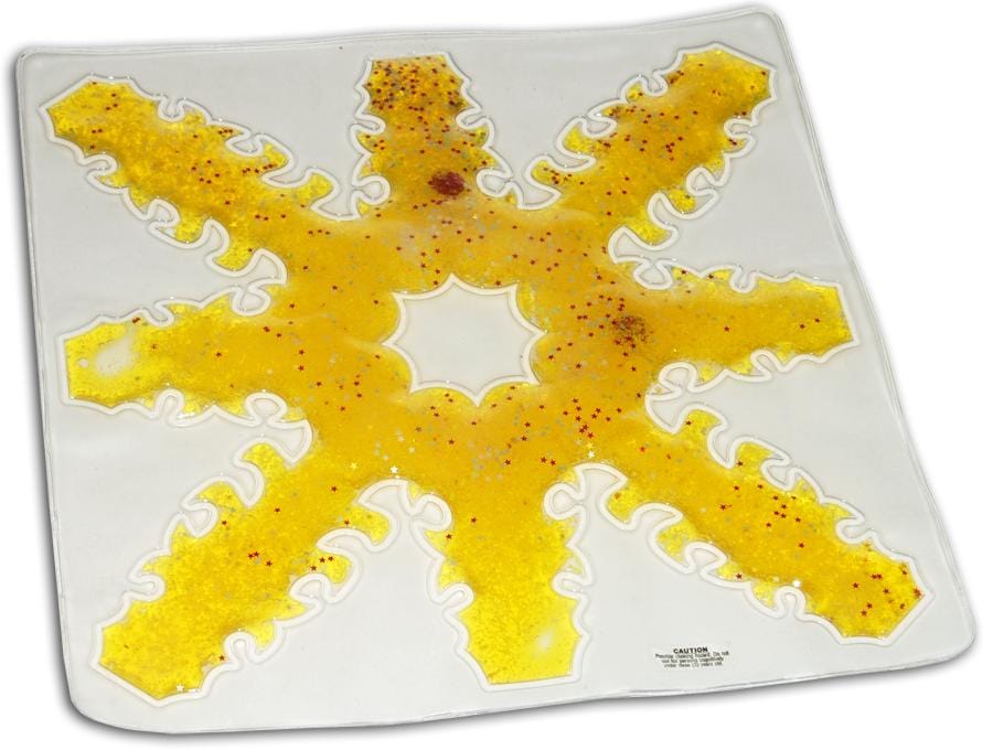 SkilCare SkilCare Light Box 8 Spoke Snow Flake Gel Pad - Blue 912449Y