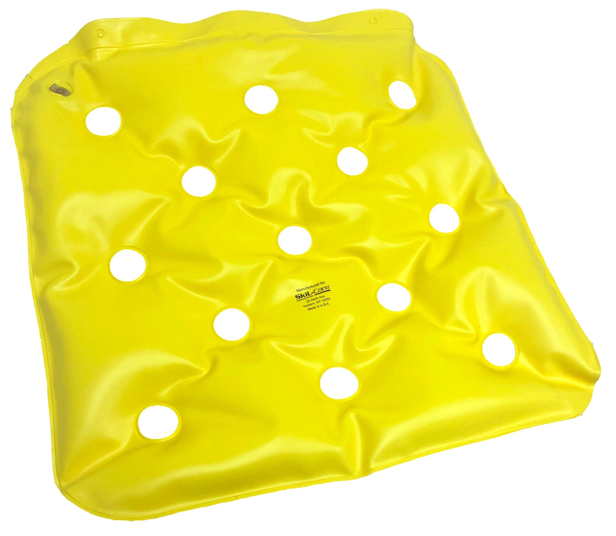 SkilCare SkilCare PathoShield Air Lift Cushion, 17"x17", Yellow 756205